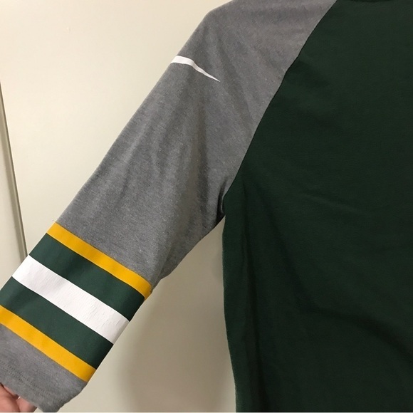Nike x NFL green bat packers baseball tee - Picture 7 of 16